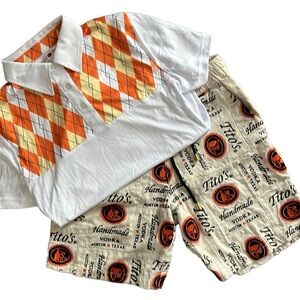 Titos Handmade Vodka Linen Shorts The Charlie Short Austin Texas Pockets